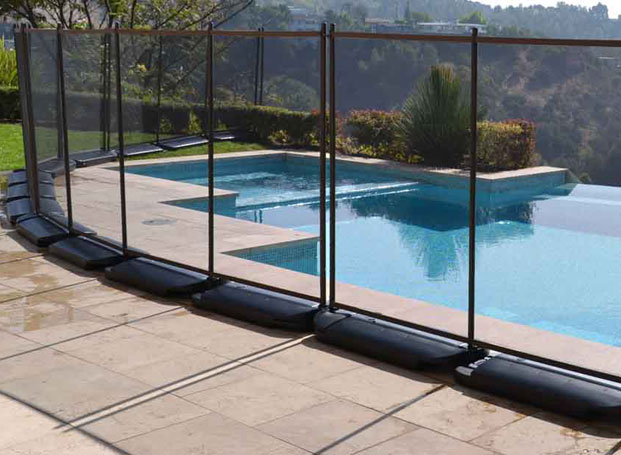 No holes pool fence Long Island